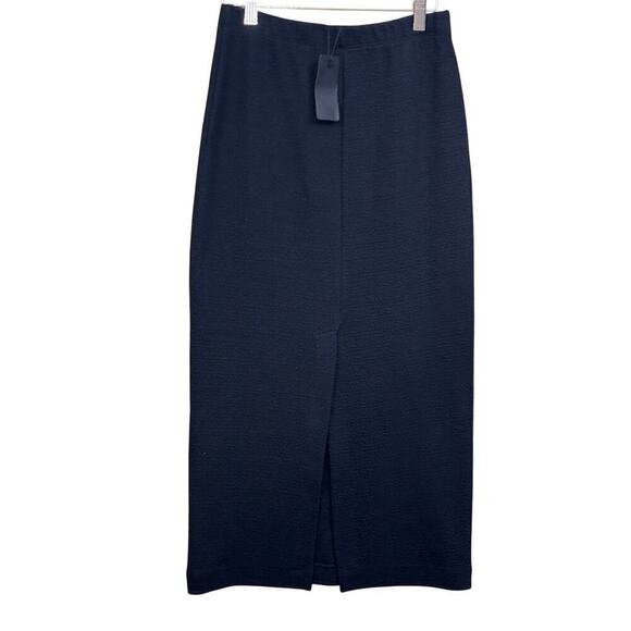 Enza Costa textured jacquard maxi skirt, small, NWT, minimalist, effortless - Picture 2 of 6